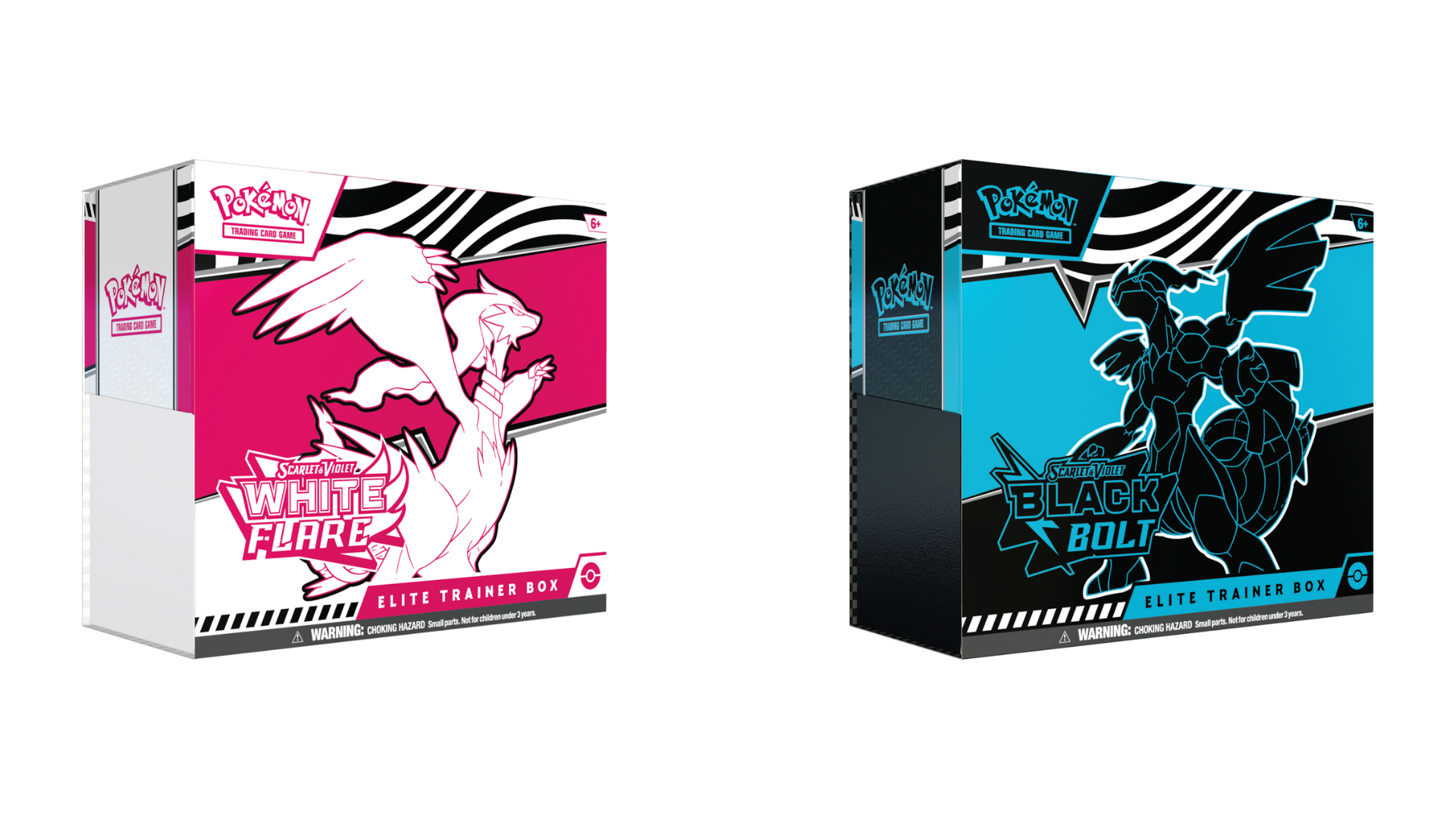 Pokémon Reveals Black Bolt & White Flare, Launching July